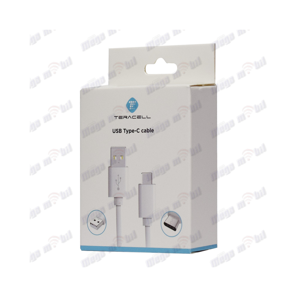 Data Kabel Type C Teracell Plus 2.1A 1.2m FAST Black