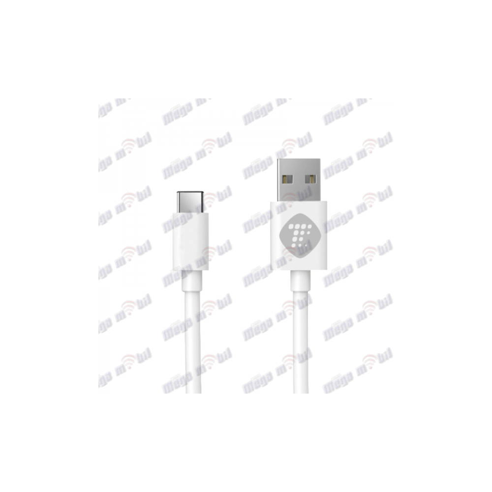 Data Kabel Type C Teracell Plus 2.1A 1.2m FAST White