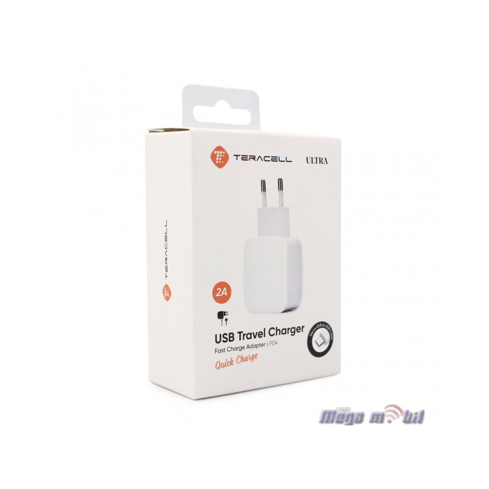 Polnac 220V Type C Teracell Ultra LP04 2.1A 1USB FAST