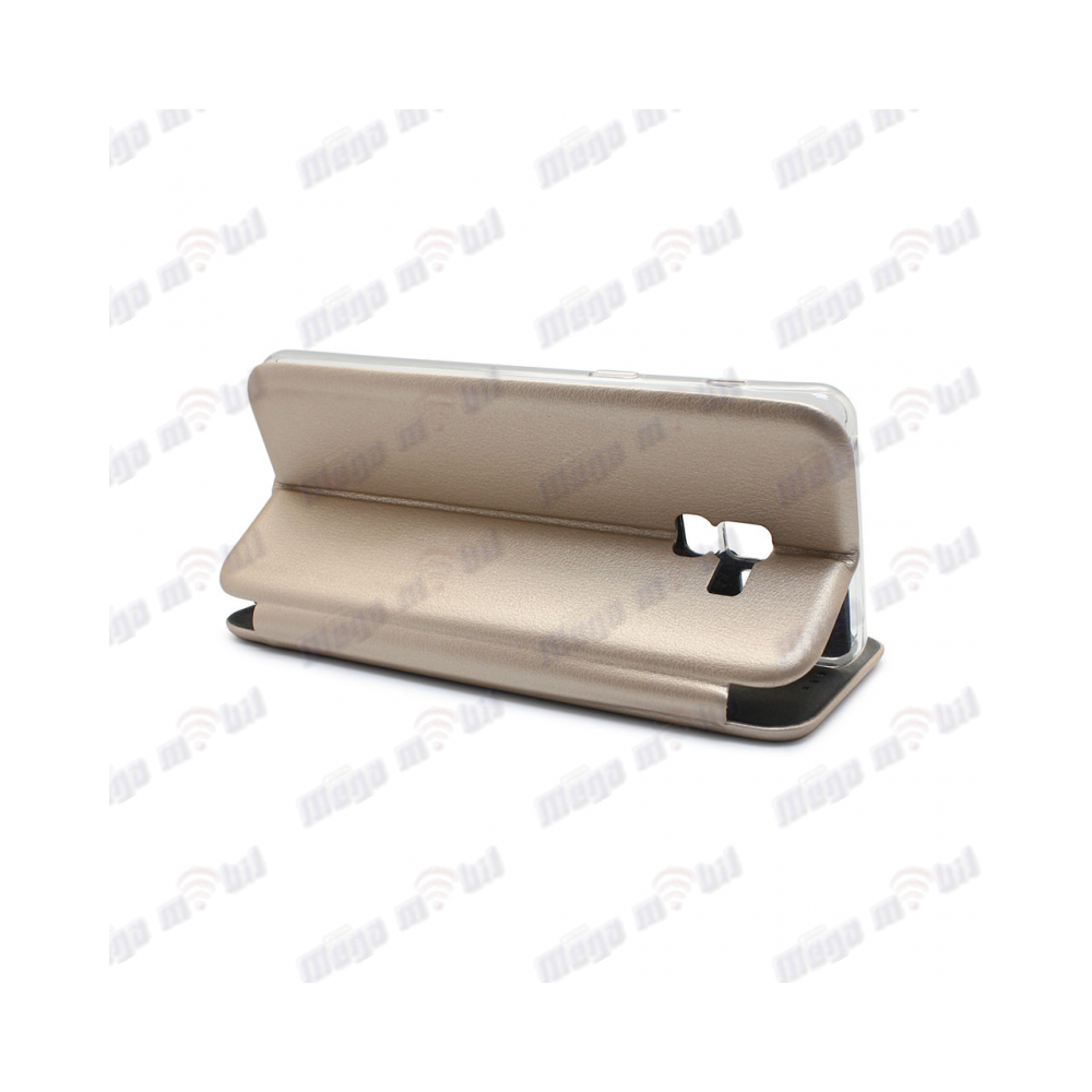 Futrola Samsung A8 plus 2018/A730 Teracell Flip Cover gold.