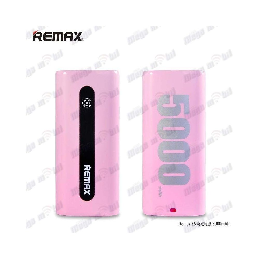 Baterija eksterna 5000mAh REMAX E5 pink