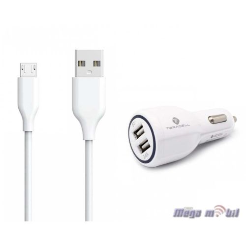Polnac 12V/24V Type C Teracell Ultra DC01 2.4A 2USB