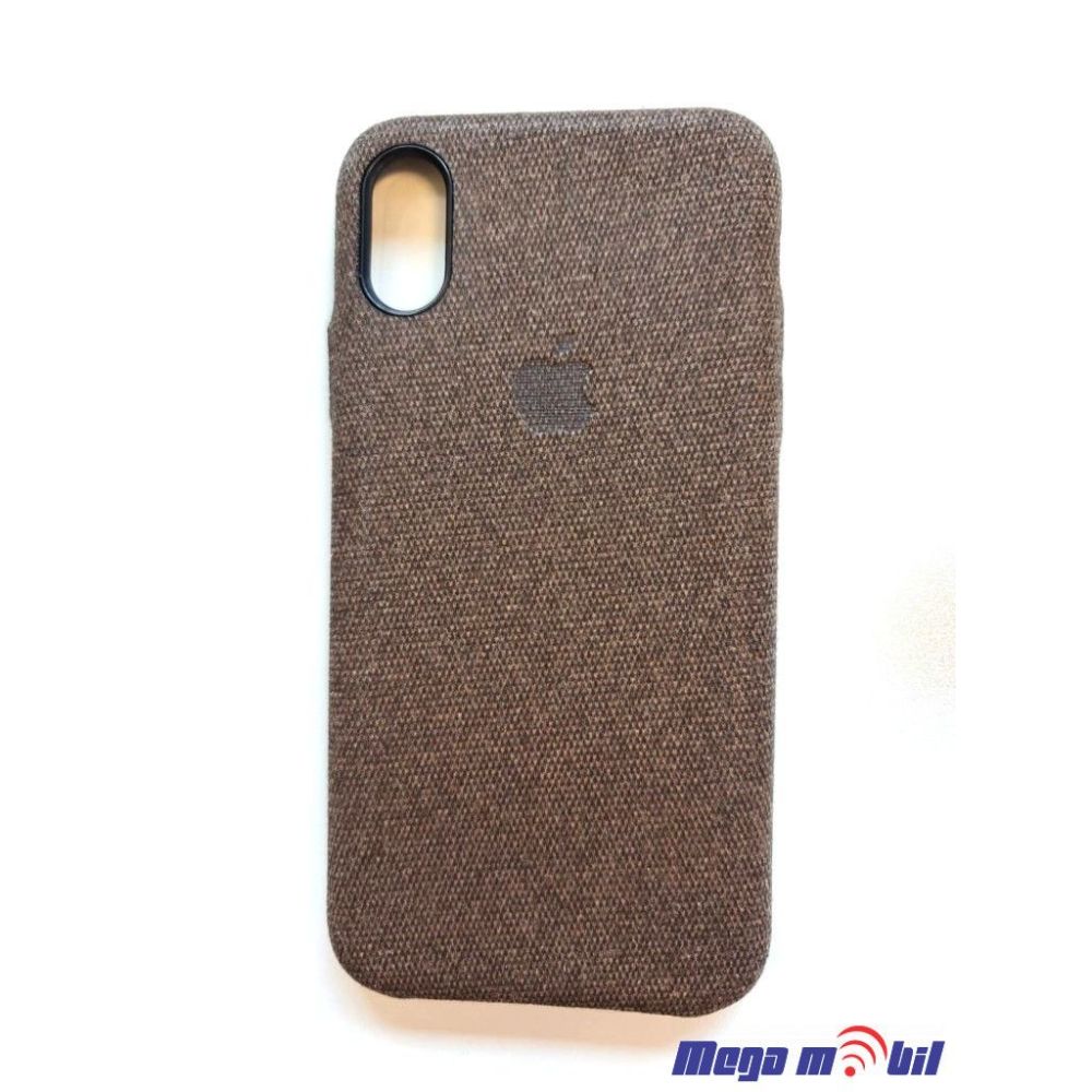 Futrola Iphone XS Max Baseus Alcantara brown