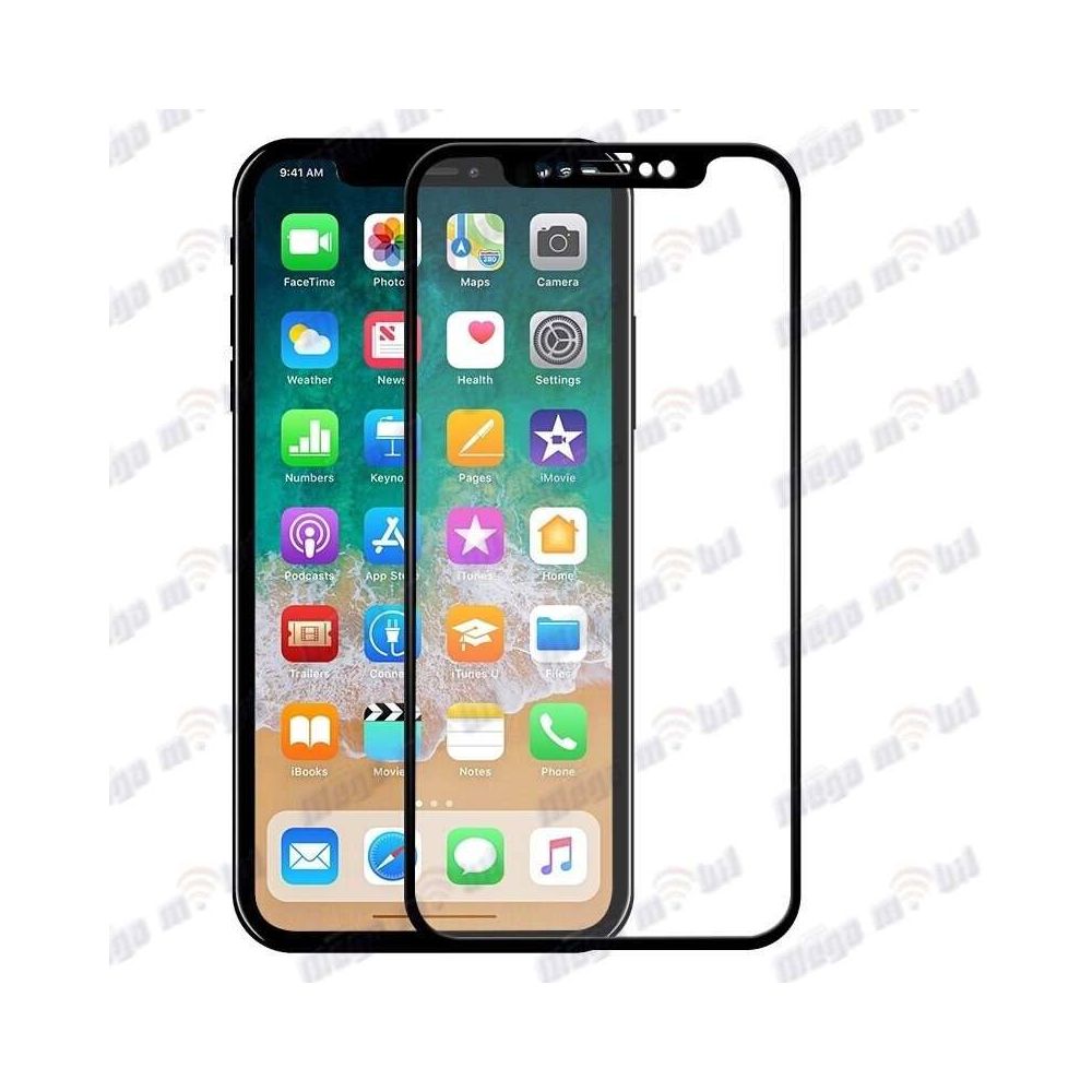 Tempered glass za iPhone XR/ iPhone 11 5D. black
