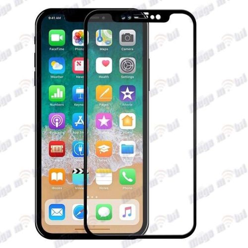 Tempered glass za iPhone XS Max/ iPhone 11 Pro Max 5D. black.