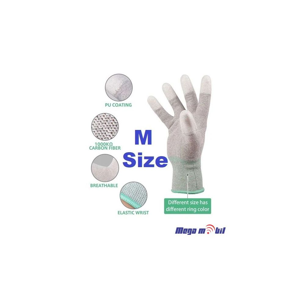 Rakavici za servis Antistatic golemina M