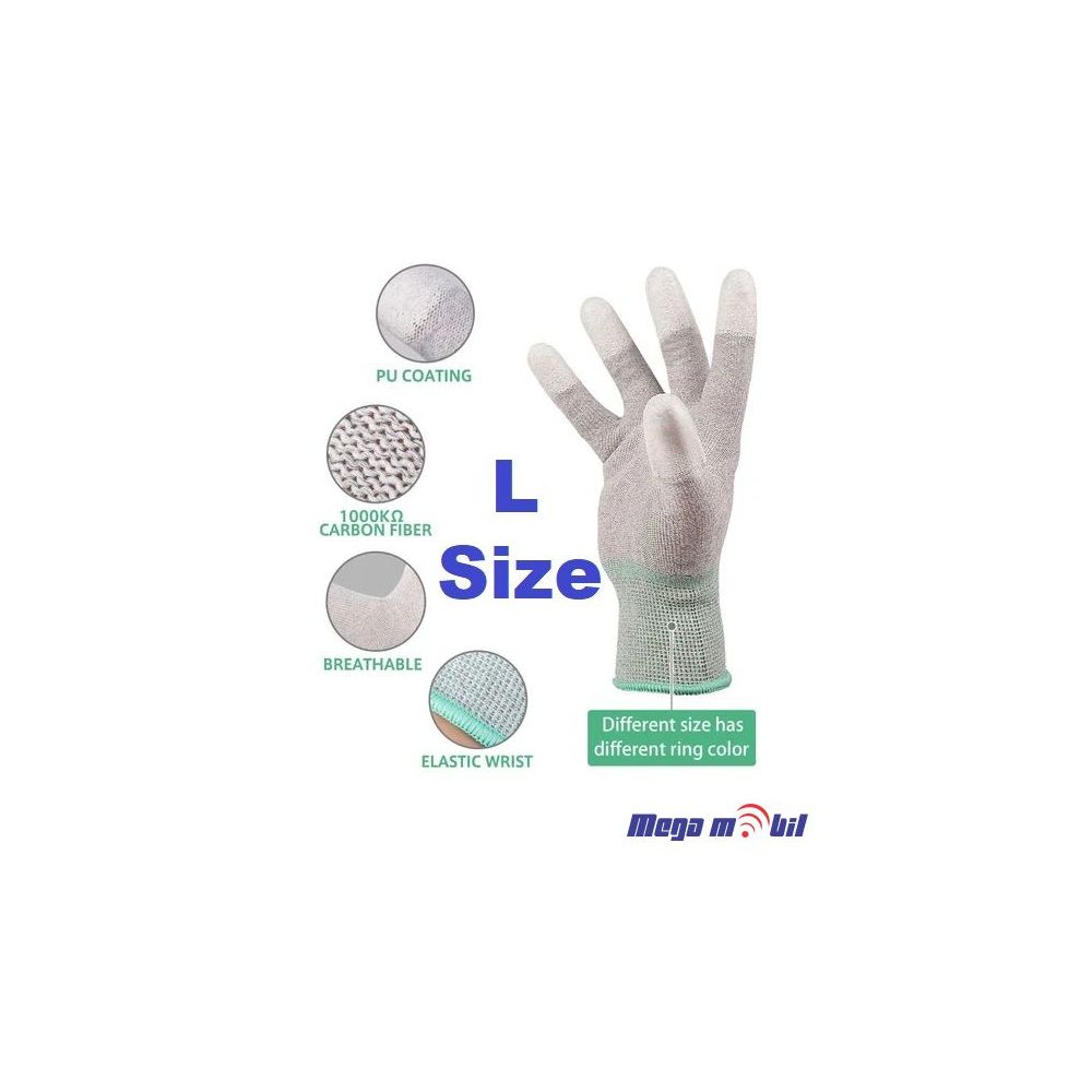 Rakavici za servis Antistatic golemina L