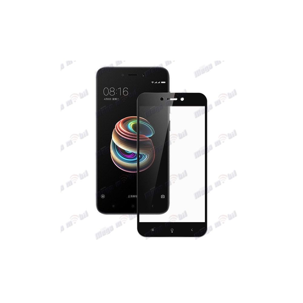 Tempered glass za Xiaomi Redmi Note 5A 5D. black.