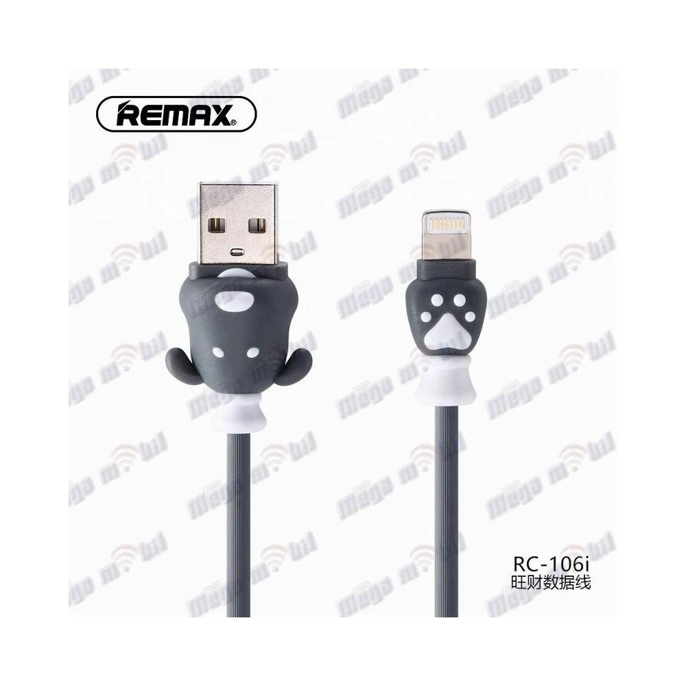 Data Kabel iPhone REMAX Fortune RC-106i grey