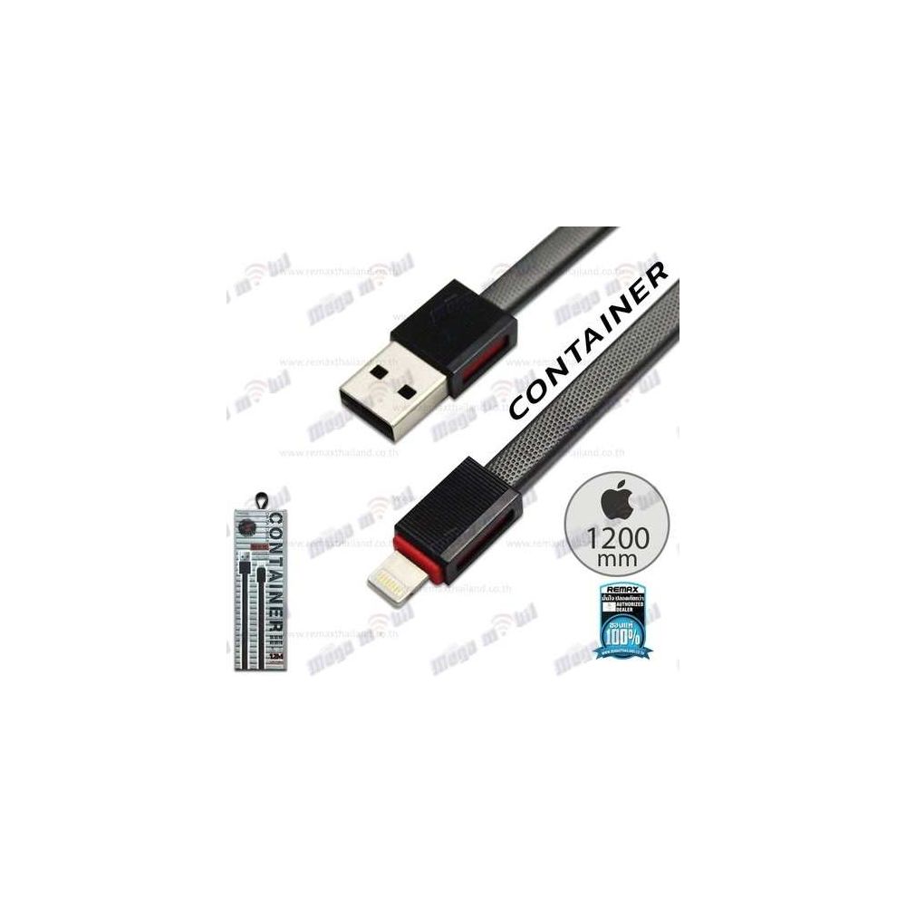 Data Kabel iPhone PRODA Container PD-B03i 1.2m black