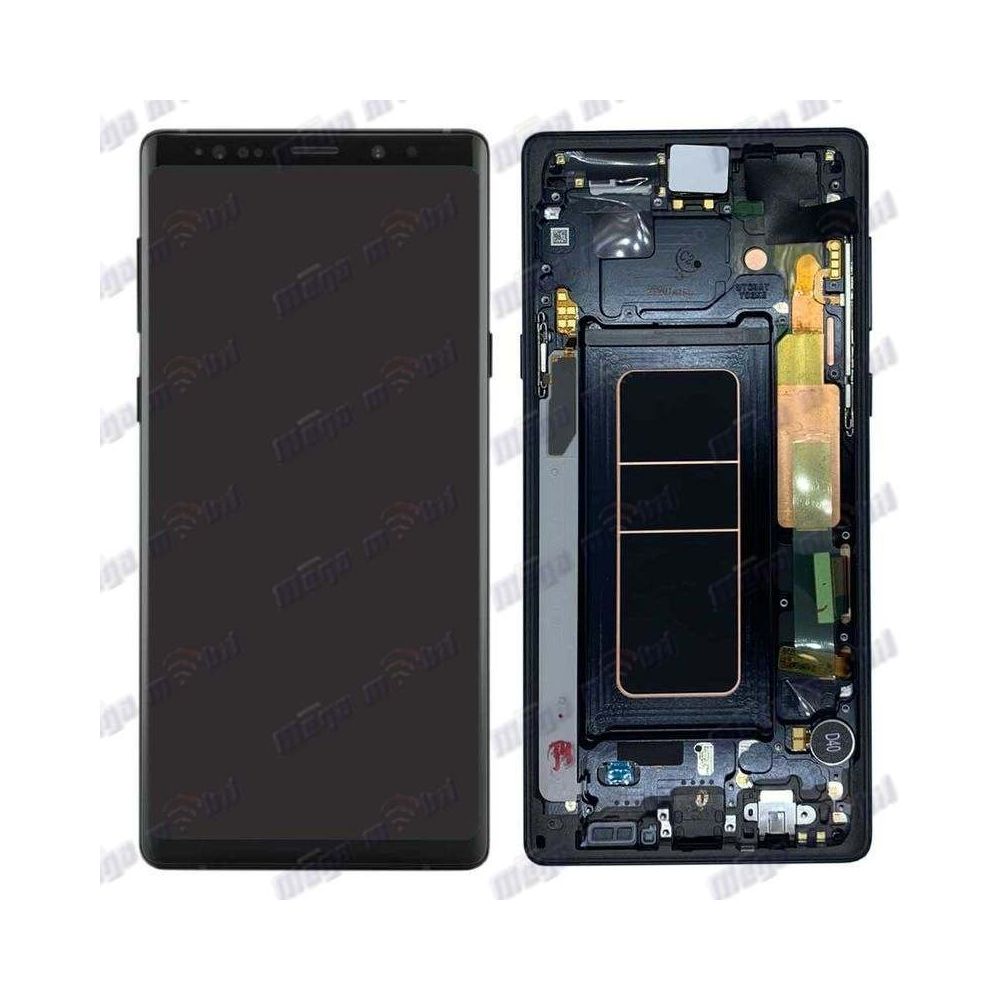 Ekran Samsung N960F Note 9 SO RAMKA Blue full org
