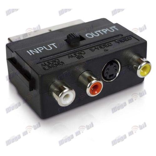 Adapter Scart/SVHS.