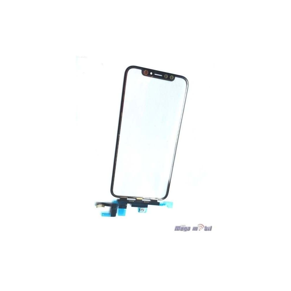 Staklo iPhone X komplet so touchscreen SHORT FLEX 