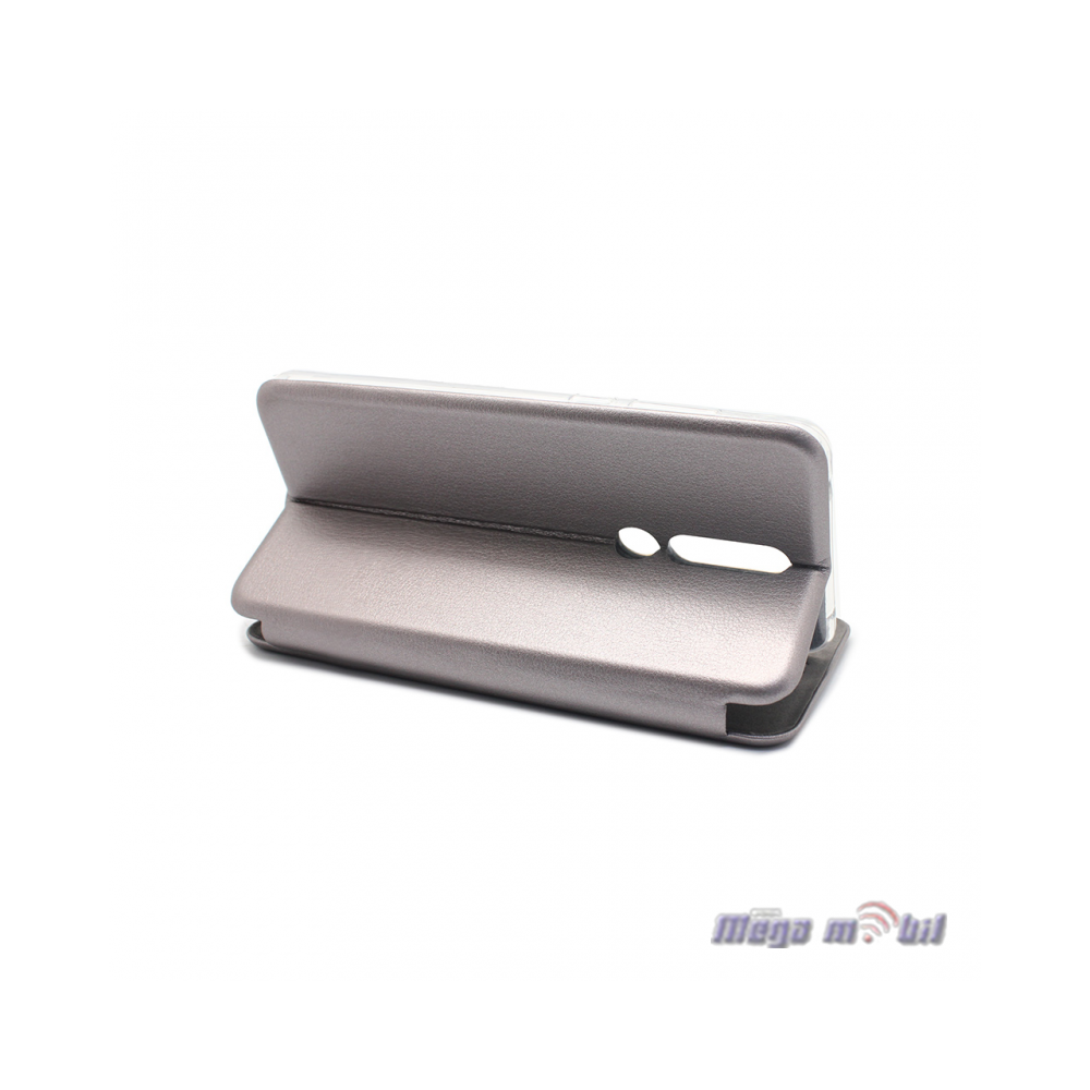 Futrola Nokia 3.1 plus/ X3 Teracell Flip Cover grey.