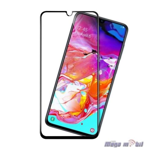 Tempered glass za Samsung A71/ A715F/ A90/ A80 5D. black.