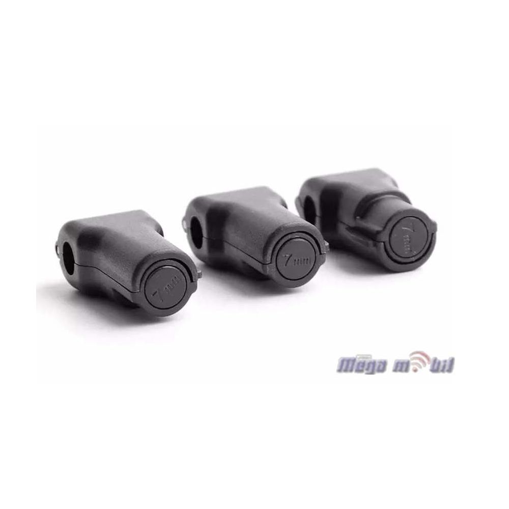 Plasticen osigurac za zakacalka F5*40*20*15mm black