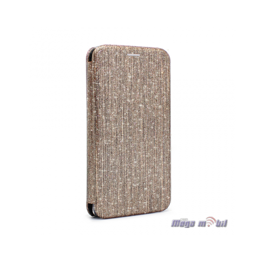 Futrola Samsung J6 2018/ J600F Flip Crystal gold
