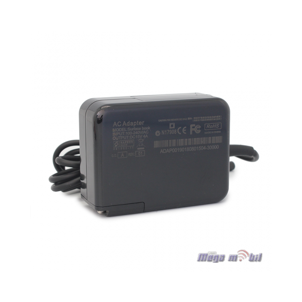 Polnac za laptop za Microsoft Surface Book 15V 4A