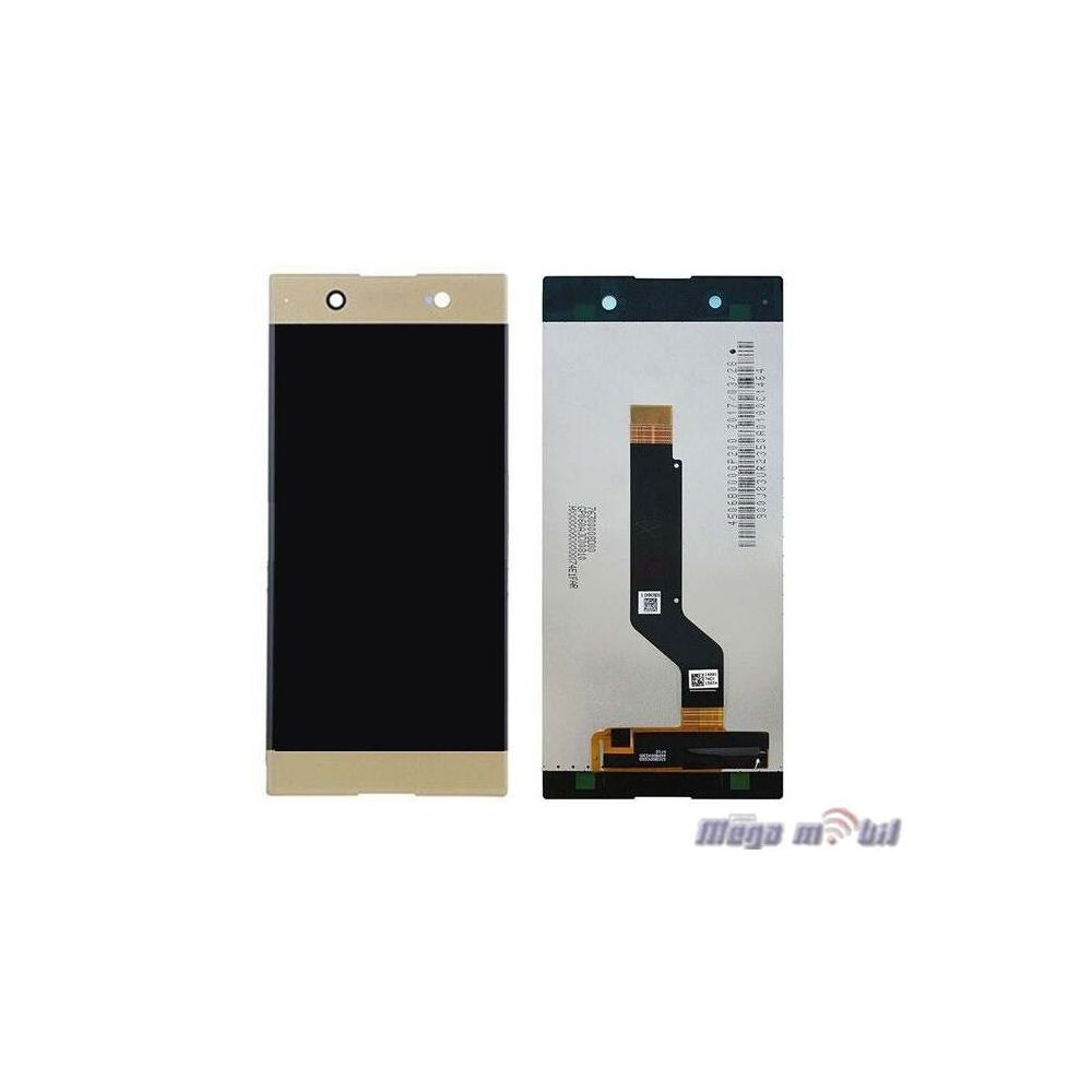 Ekran Sony Xperia XA1 Plus gold.