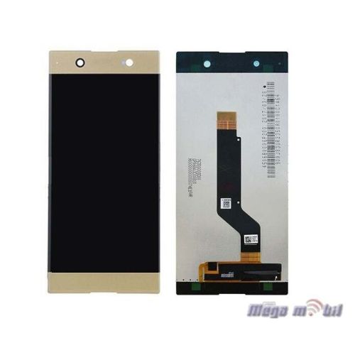 Ekran Sony Xperia XA1 Plus gold.