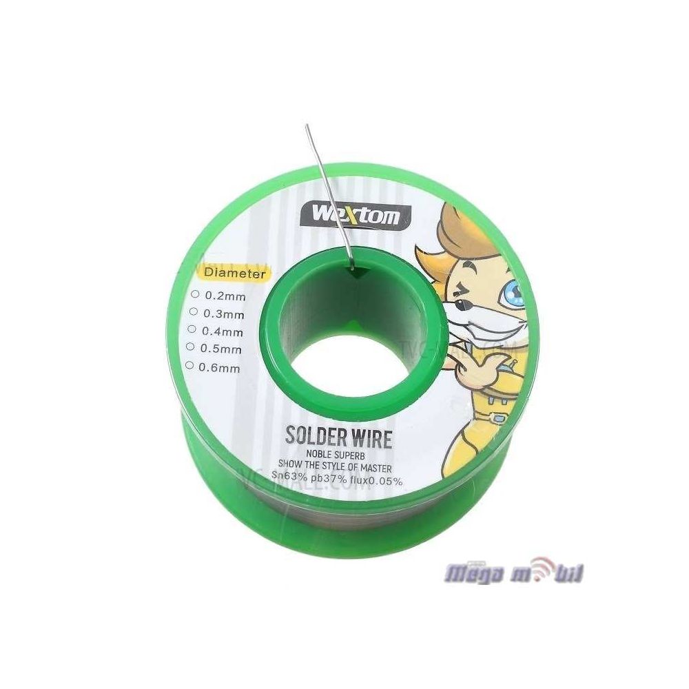 Kalaj zica so pasta 0,4mm Wextom