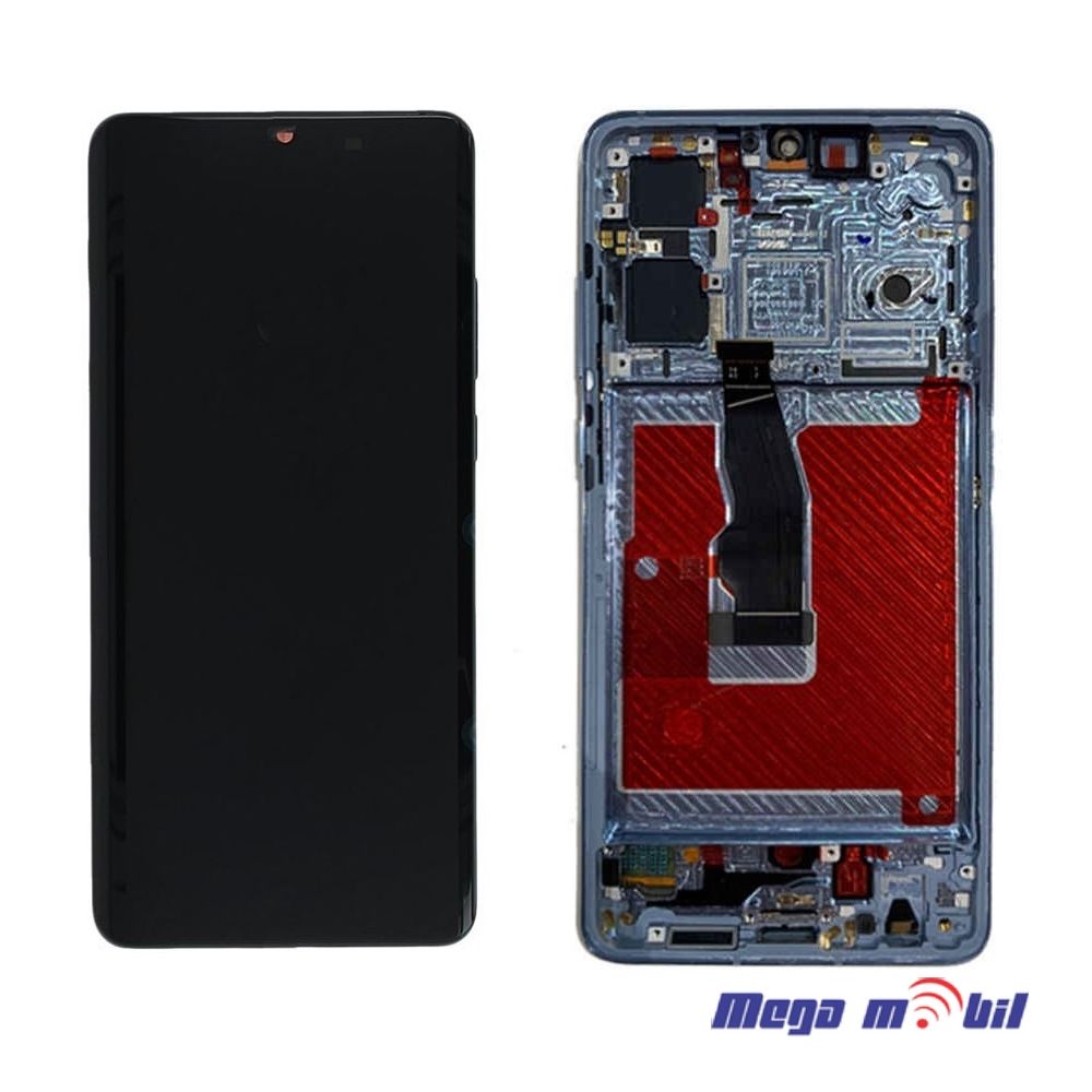 Ekran Huawei P30 SO RAMKA Black org