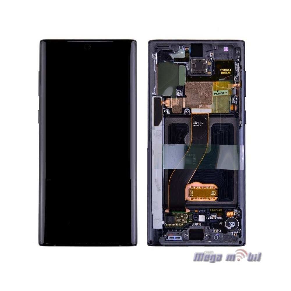 Ekran Samsung N970 Note 10 SO RAMKA Black full org