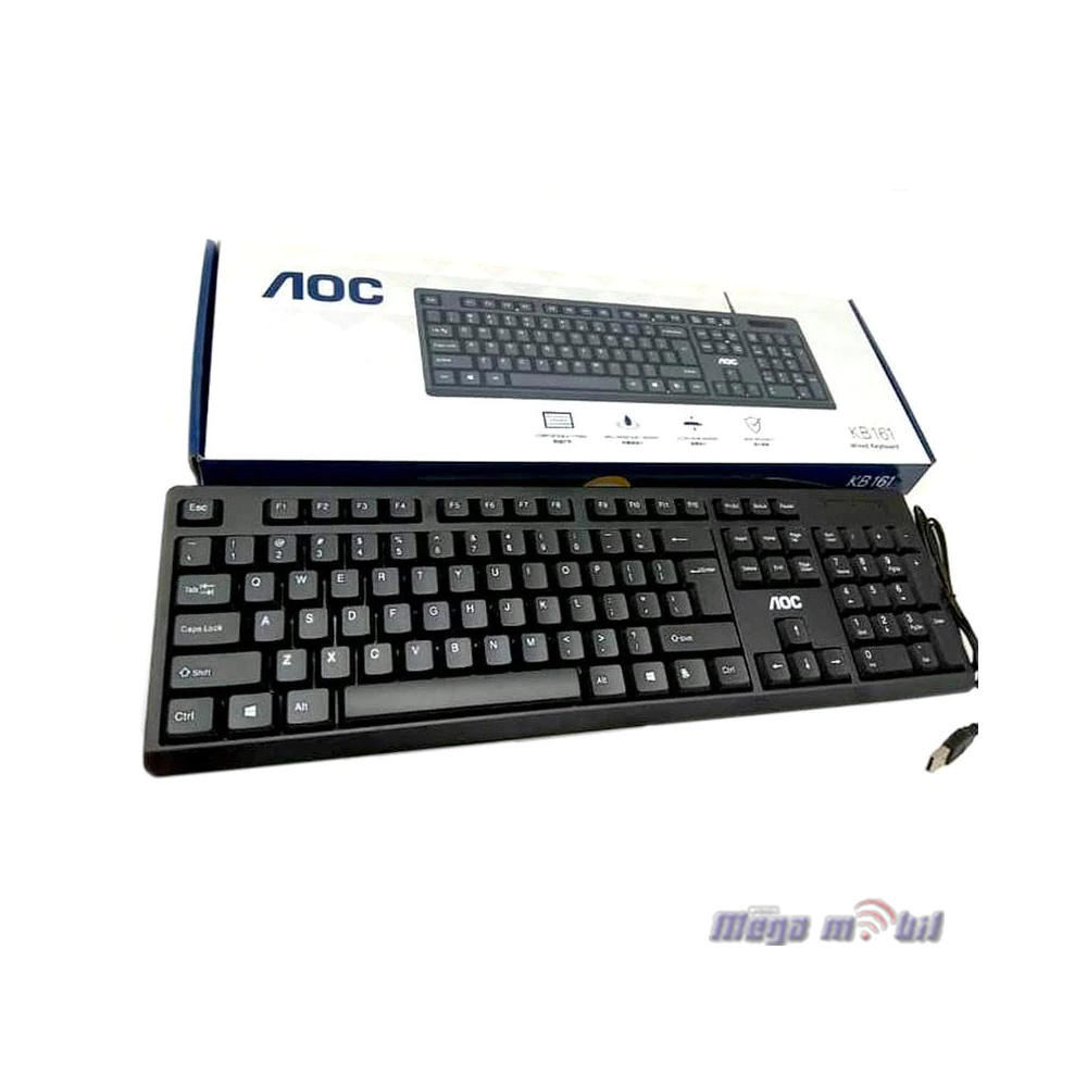 Tastatura za kompjuter AOC KB161 USB