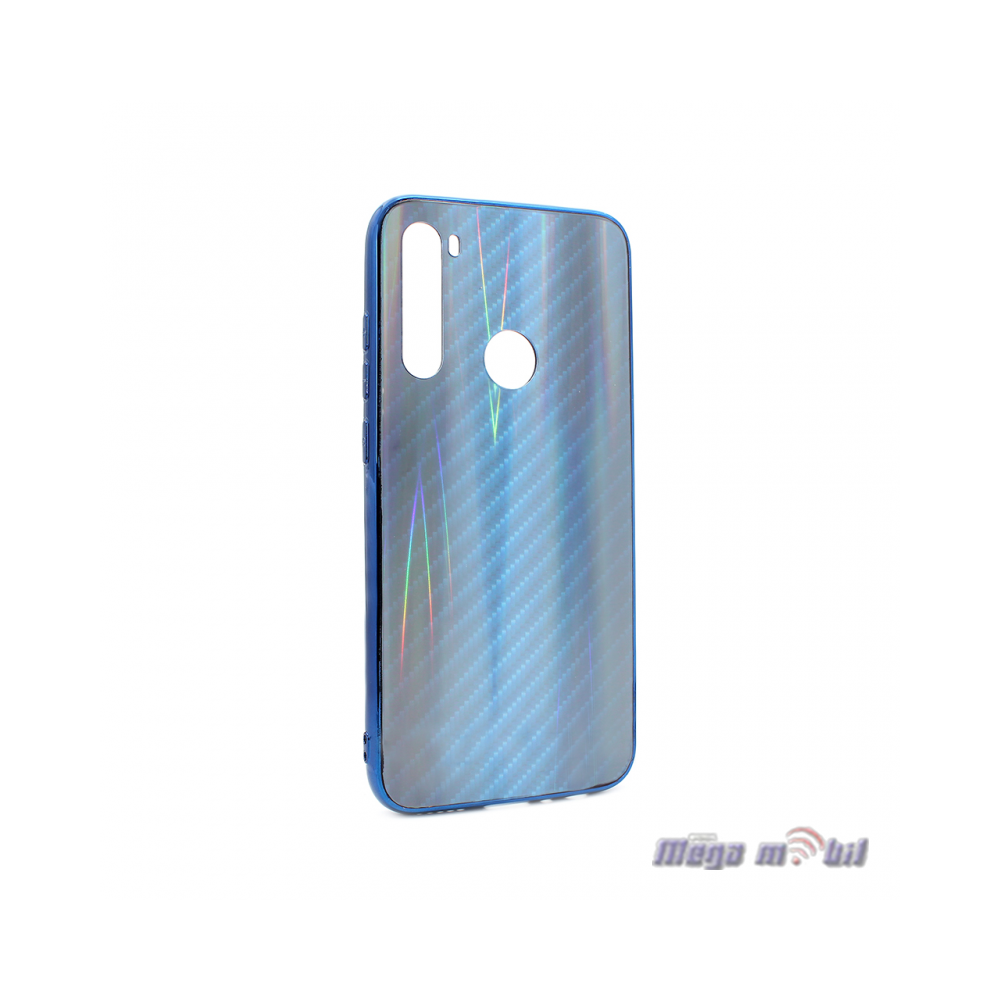 Futrola Xiaomi Redmi Note 8 Carbon glass blue