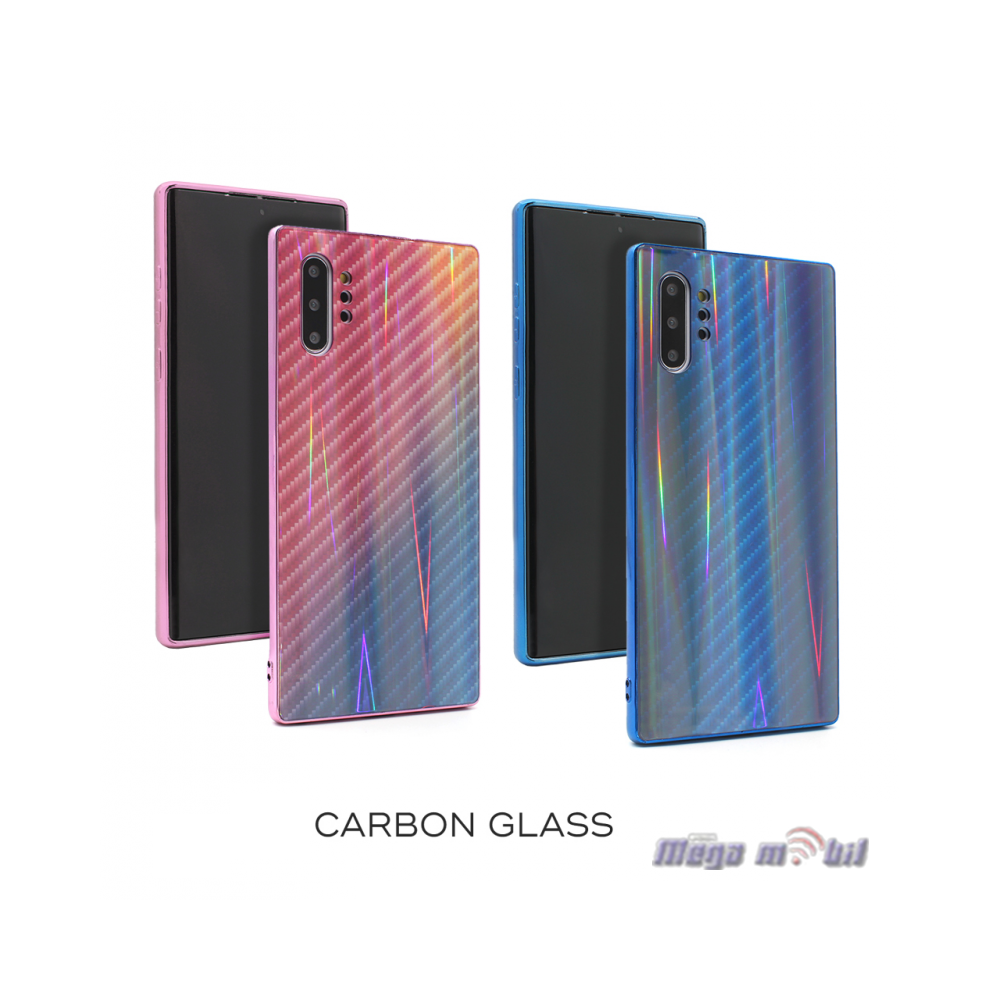 Futrola Samsung A40/ A405F Carbon glass red.