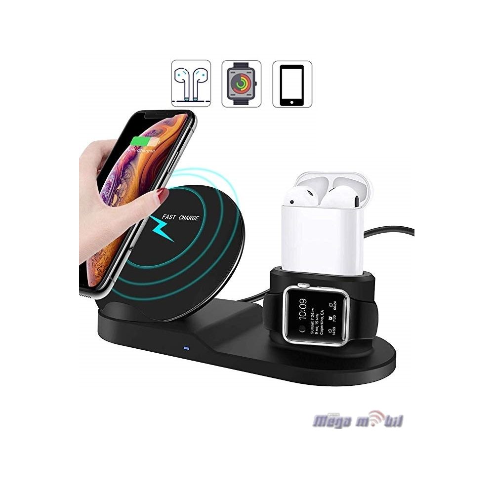 Polnac Wireless Fast 3 in1 (Phone+Smart watch+handsfree)