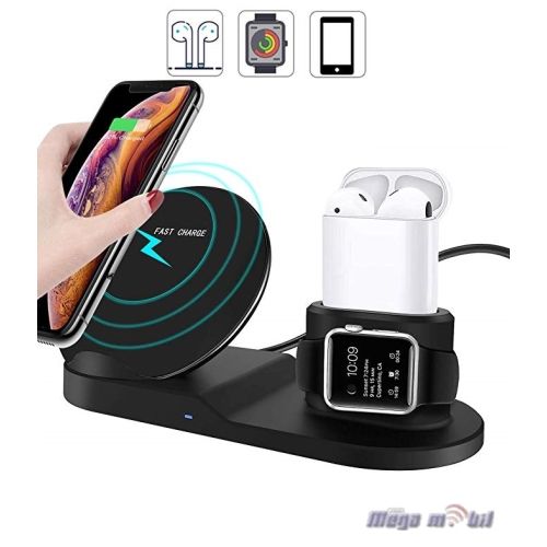 Polnac Wireless Fast 3 in1 (Phone+Smart watch+handsfree)