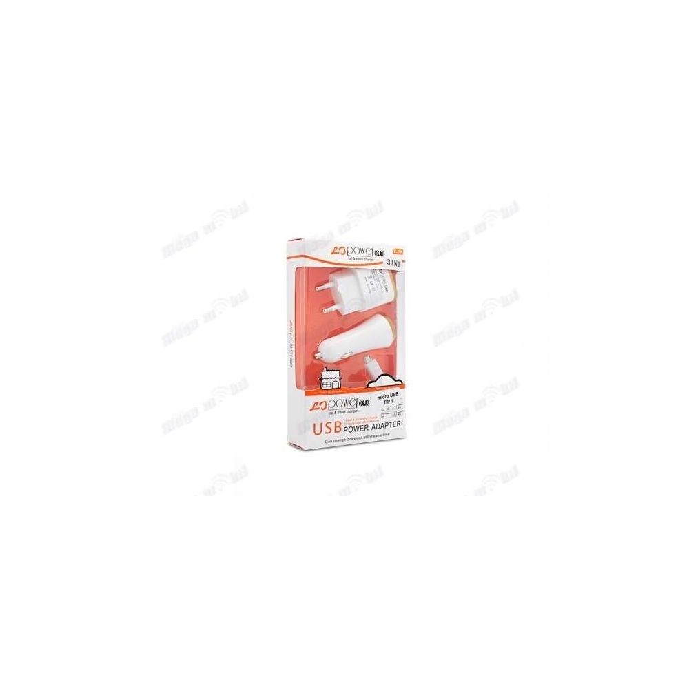 Polnac 220V Micro HTC/Samsung 3 vo 1 Extreme