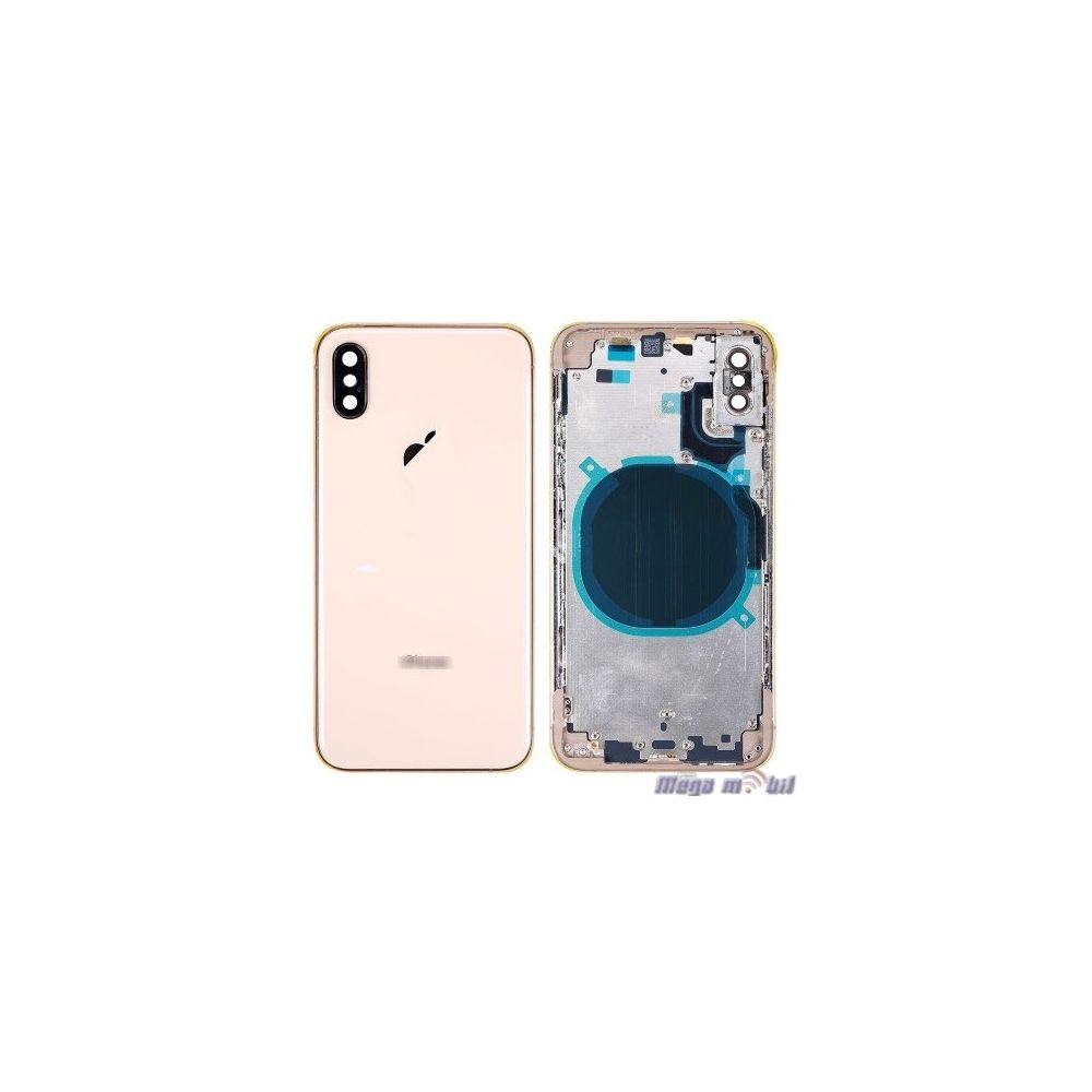 Maska A klasa iPhone XS Max gold