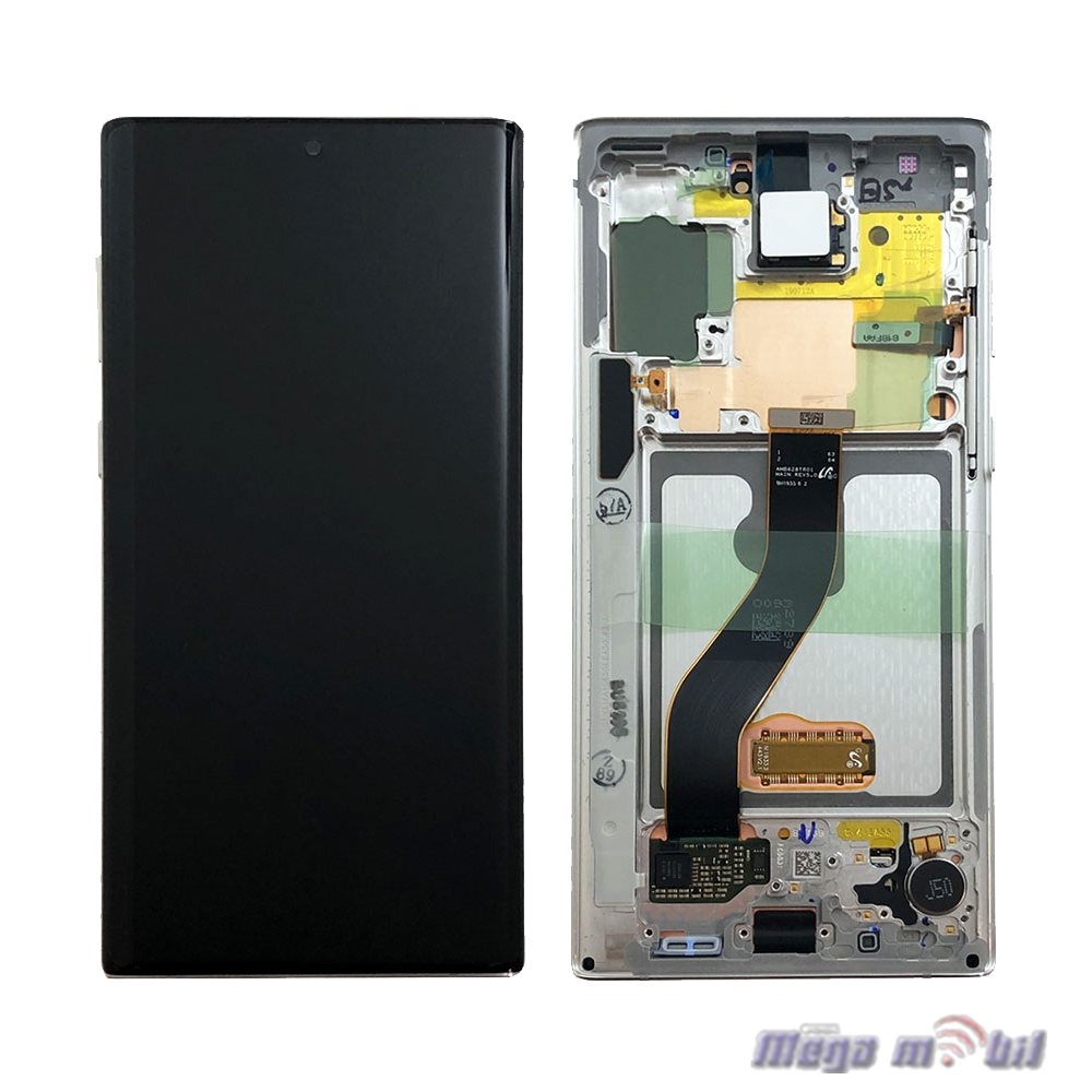Ekran Samsung N970 Note 10 SO RAMKA White full org