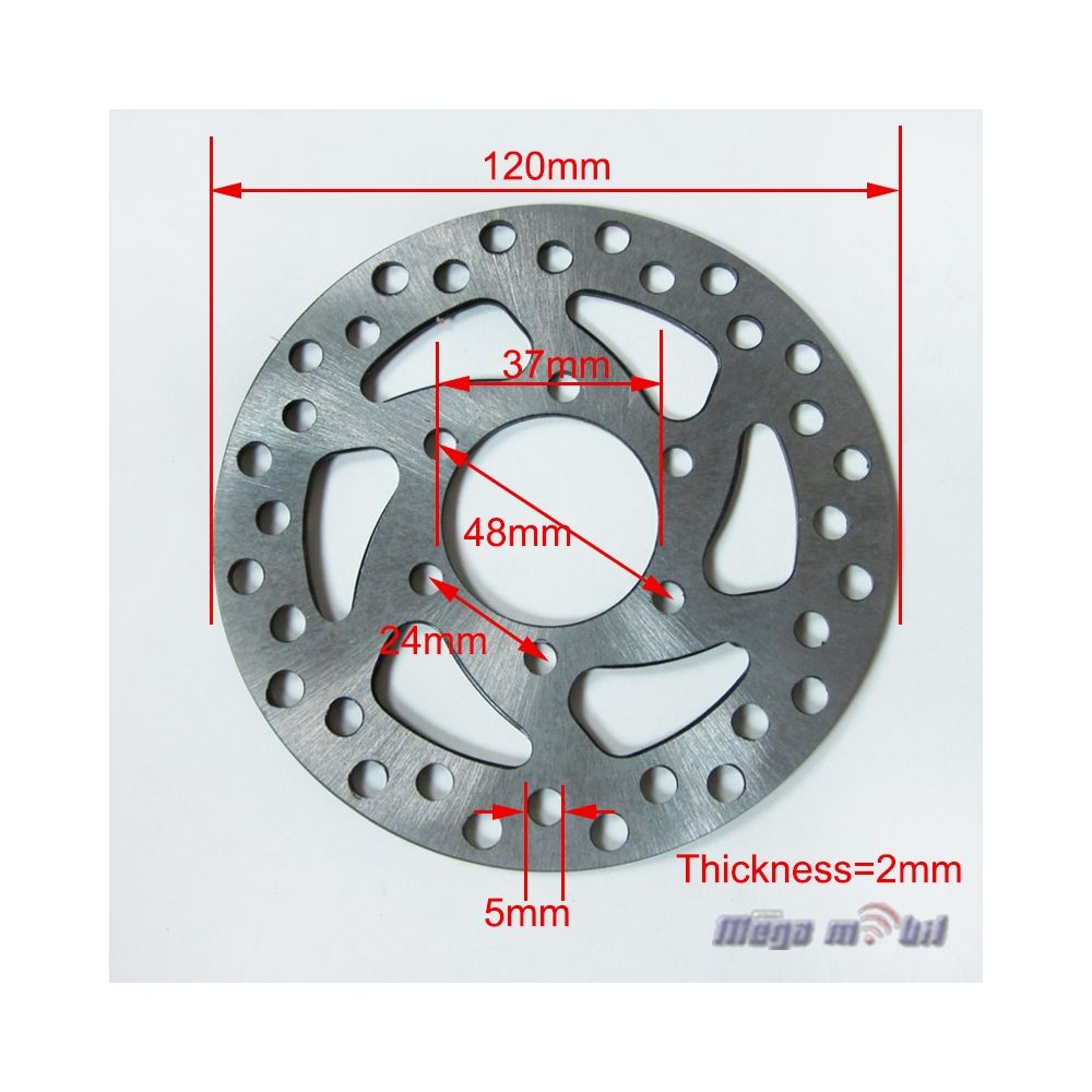 Zaden disk za kocnica za trotinet Xiaomi M365 Pro 120mm