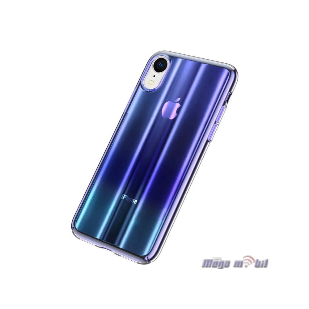 Futrola iPhone XR Baseus Aurora Transparent Blue