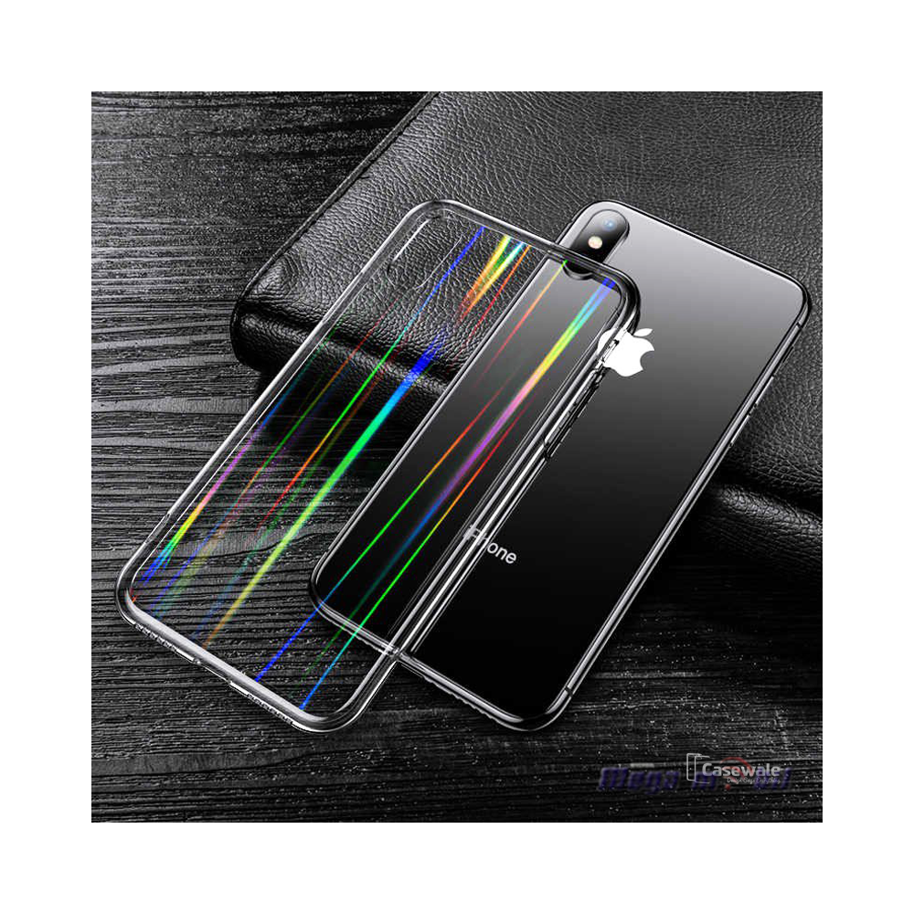 Futrola iPhone XS Max Baseus Aurora Transparent Black