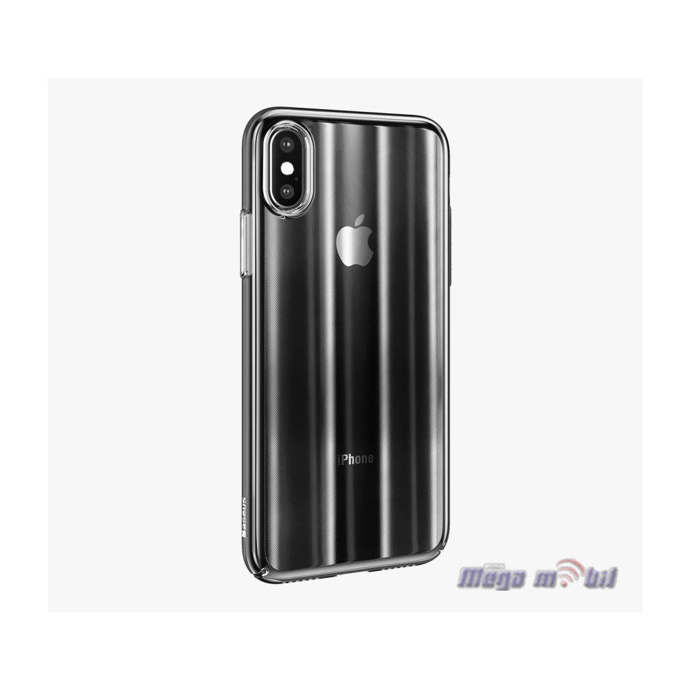 Futrola iPhone XS Max Baseus Aurora Transparent Black