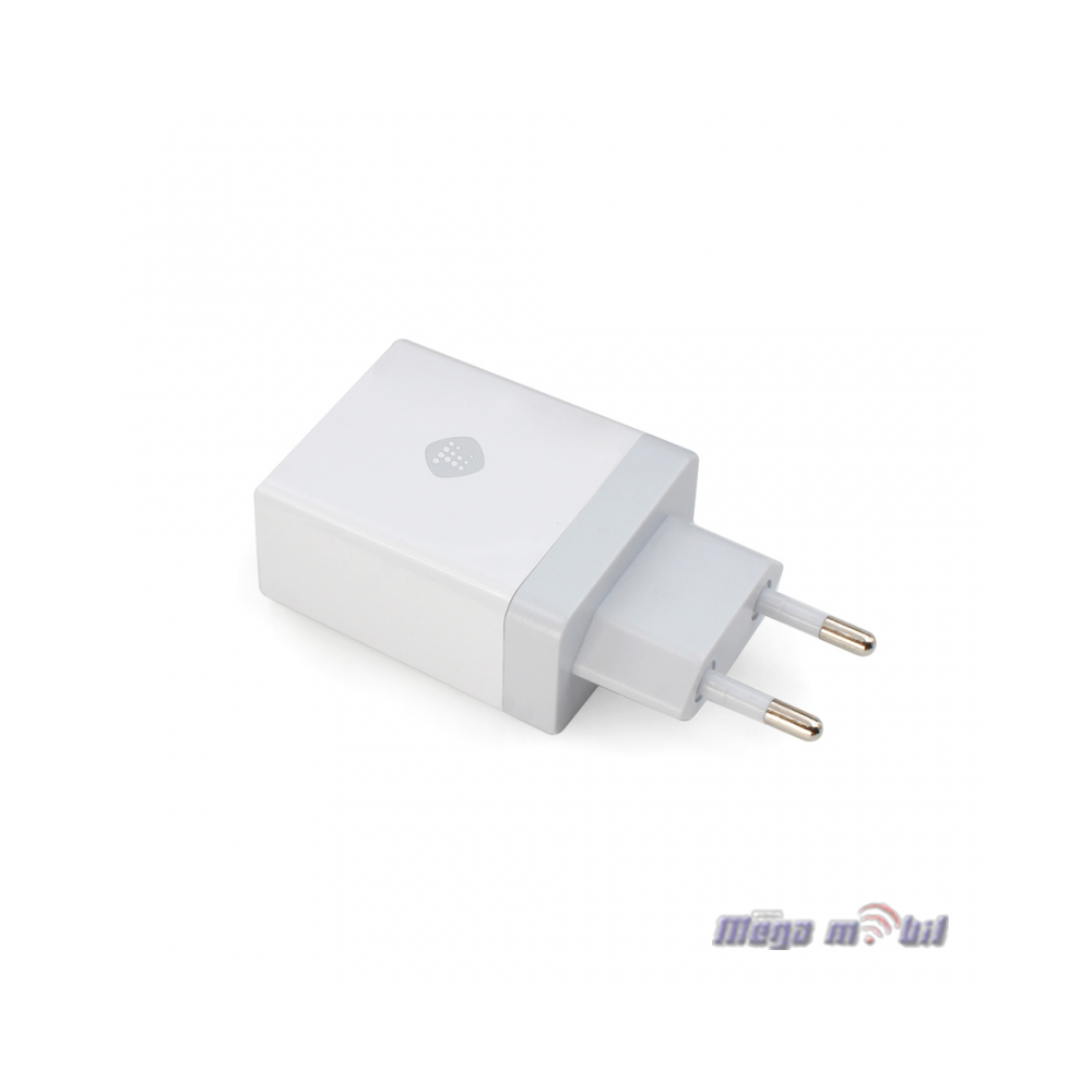 Polnac 220V Teracell Evolution TC-04 2USB PD+2.4A white 30W.