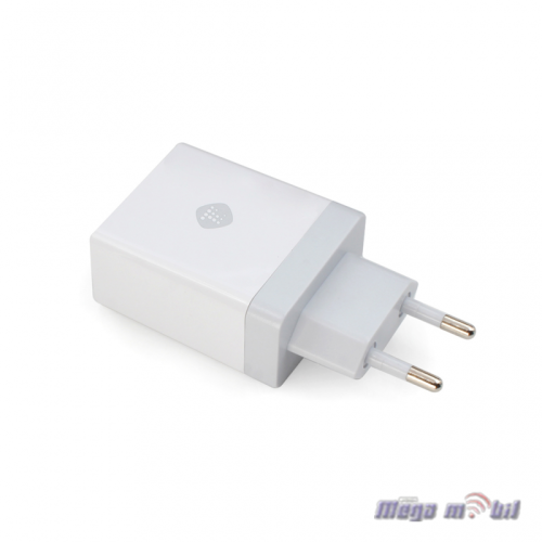 Polnac 220V Teracell Evolution TC-04 2USB PD+2.4A white 30W.