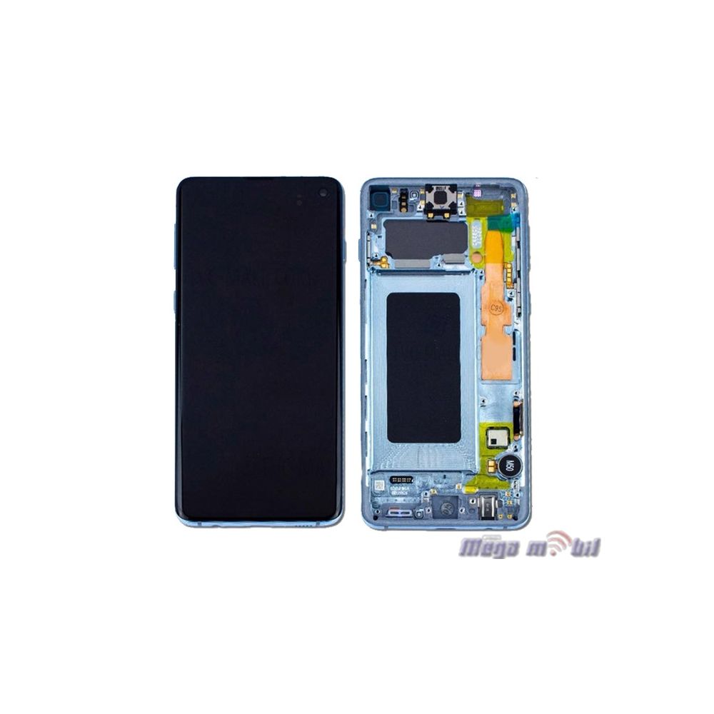 Ekran Samsung G980 S20 SO RAMKA Light Blue full org