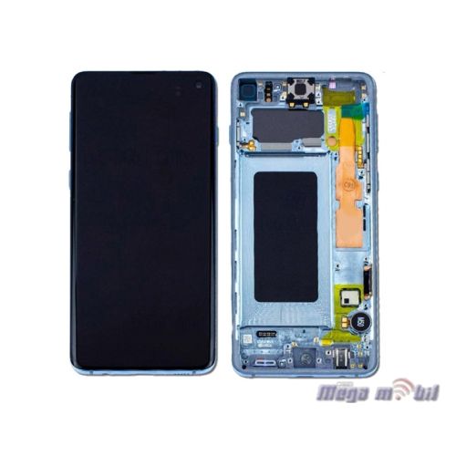 Ekran Samsung G980 S20 SO RAMKA Light Blue full org