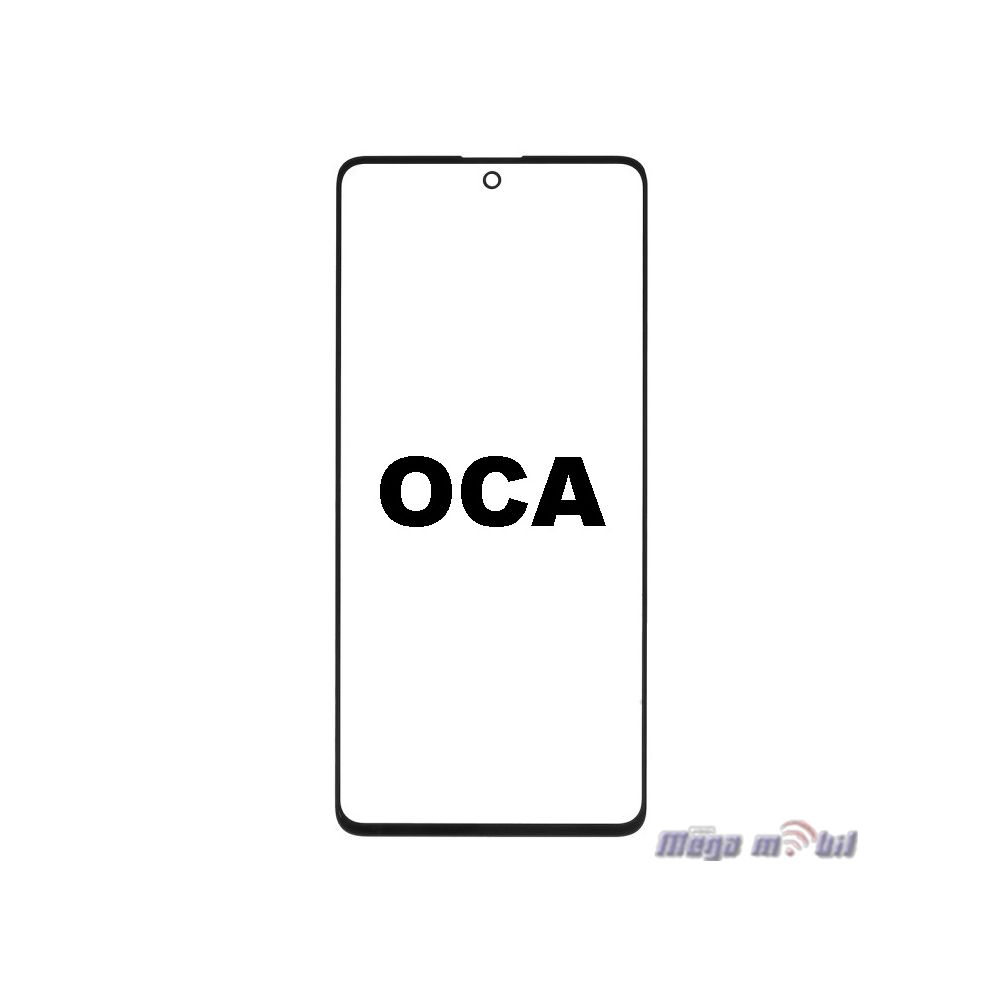 Staklo Samsung A71 / A715F so OCA Black