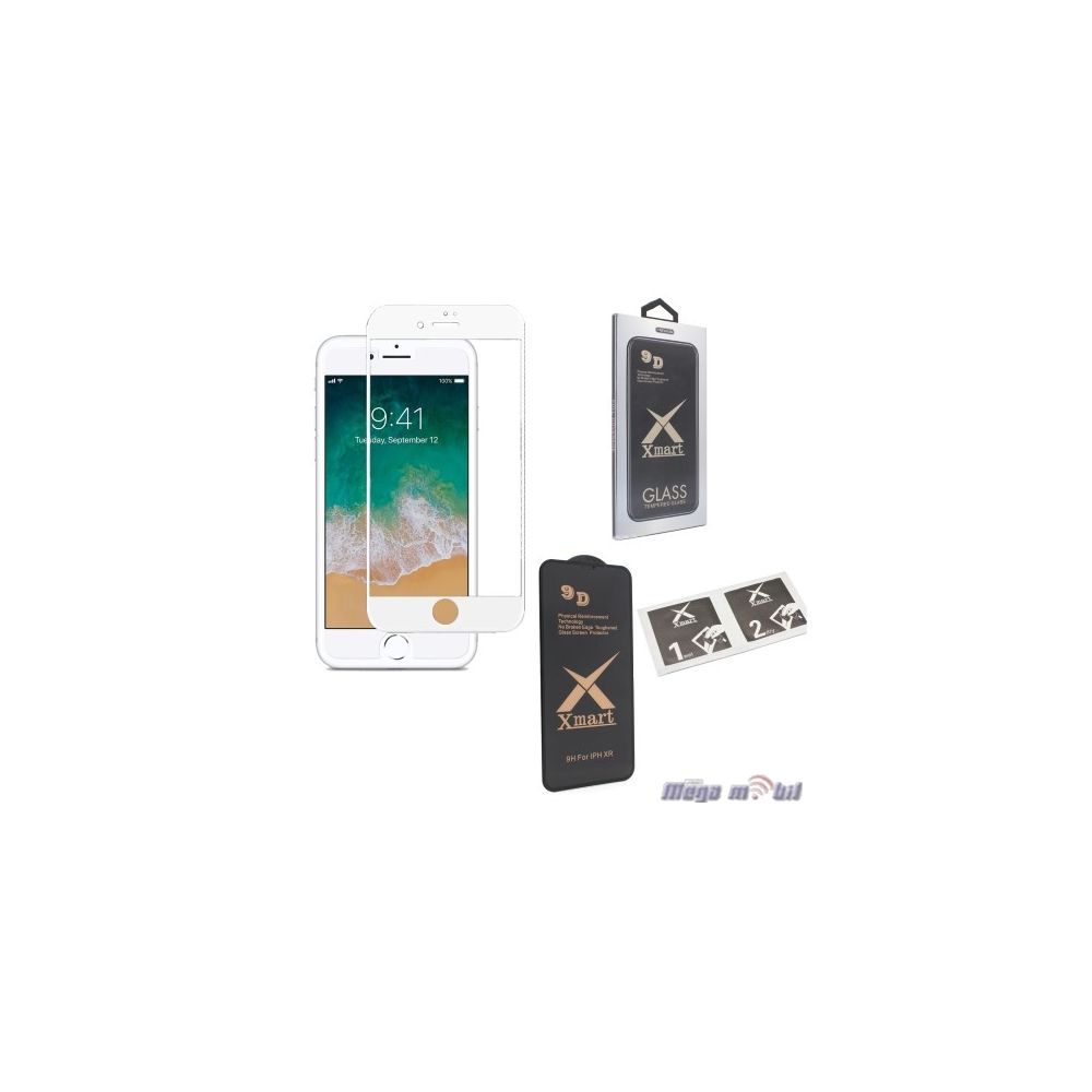 Tempered glass za iPhone 6 plus X Mart 9D white.