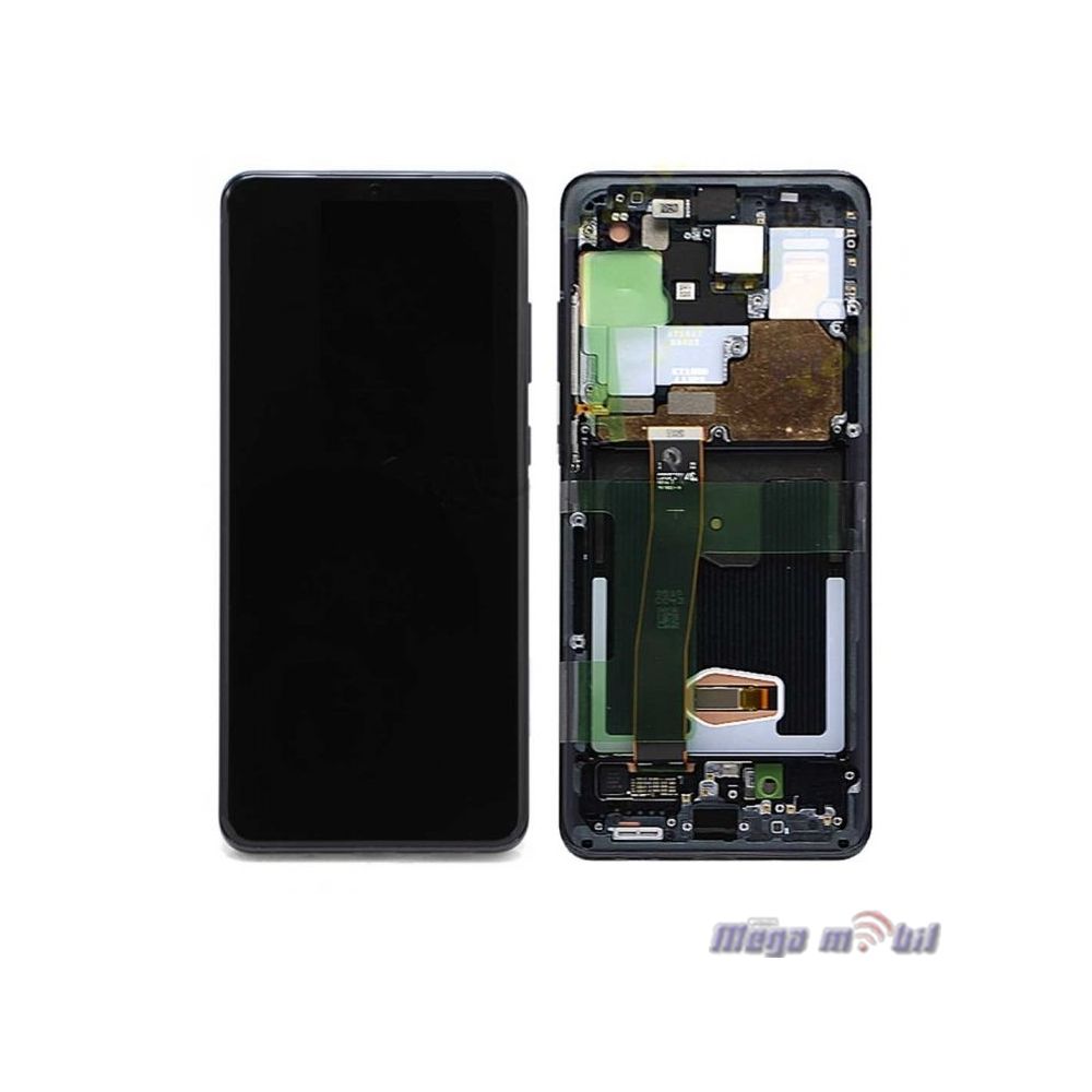 Ekran Samsung G988 S20 Ultra SO RAMKA Black full org