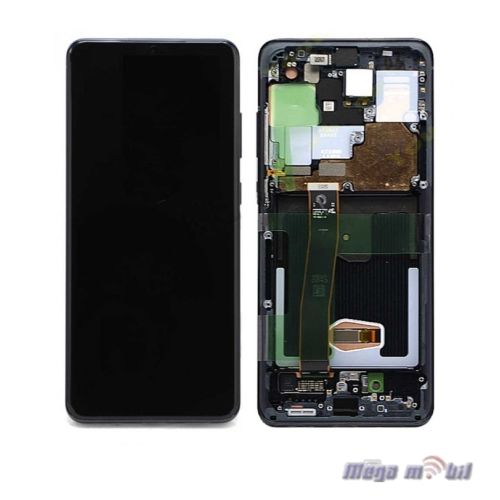 Ekran Samsung G988 S20 Ultra SO RAMKA Black full org