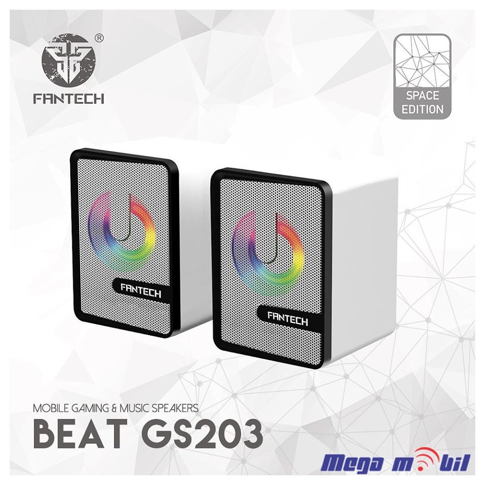 Zvucnici za kompjuter Fantech GS203 Beat white