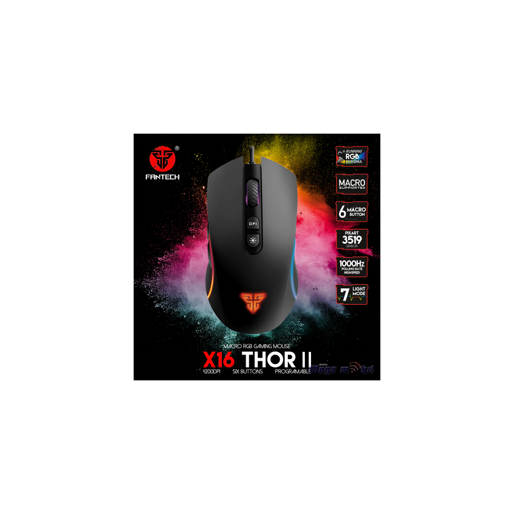 Gluvce Fantech Gaming X16 Thor II black