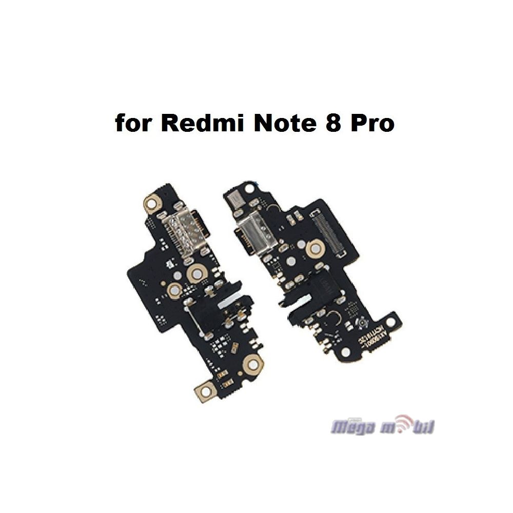 Konektor za polnenje Xiaomi Redmi Note 8 Pro so plocka